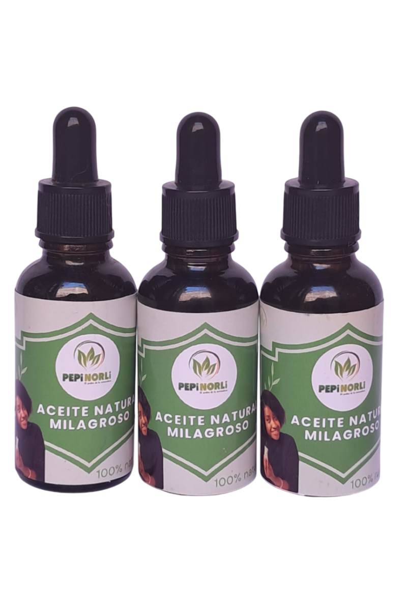 Pack de 3 Aceites Naturales Milagrosos